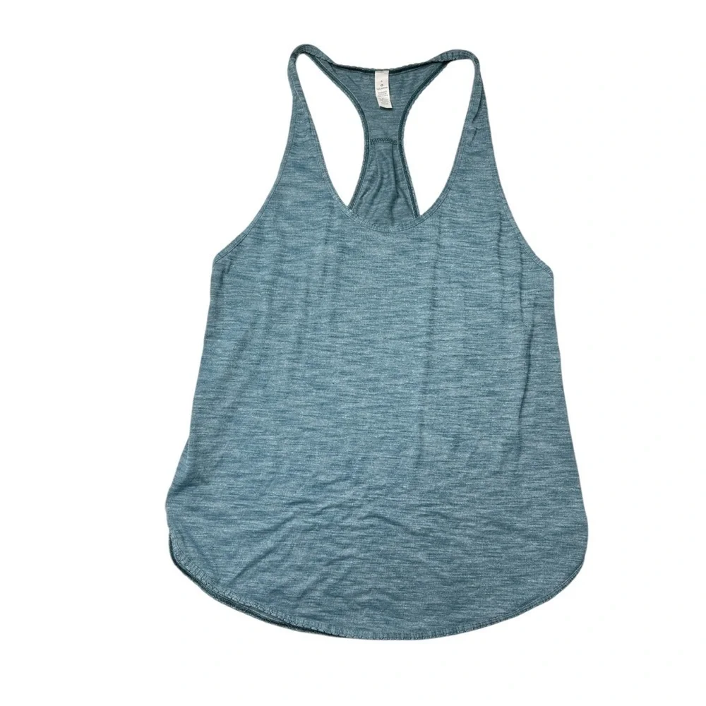 lululemon athletica Teal Racerback Tank Top